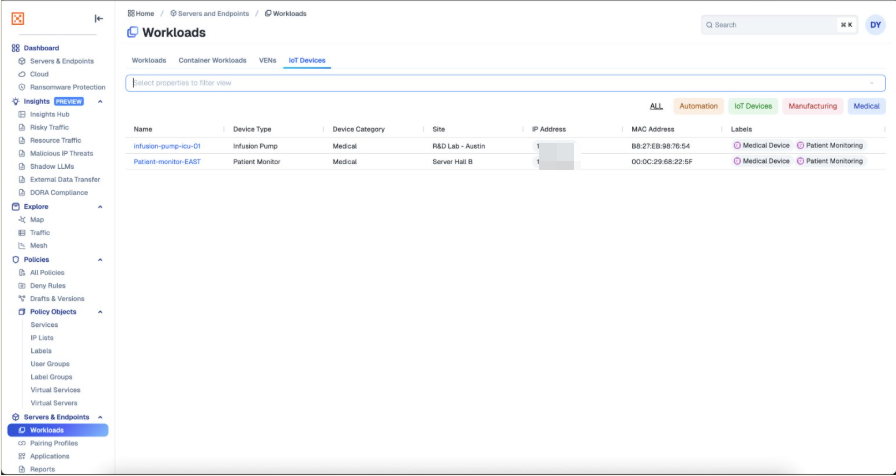 Onboarded_Armis_IOT_Inventory_Listed_in_Workloads_Page.png