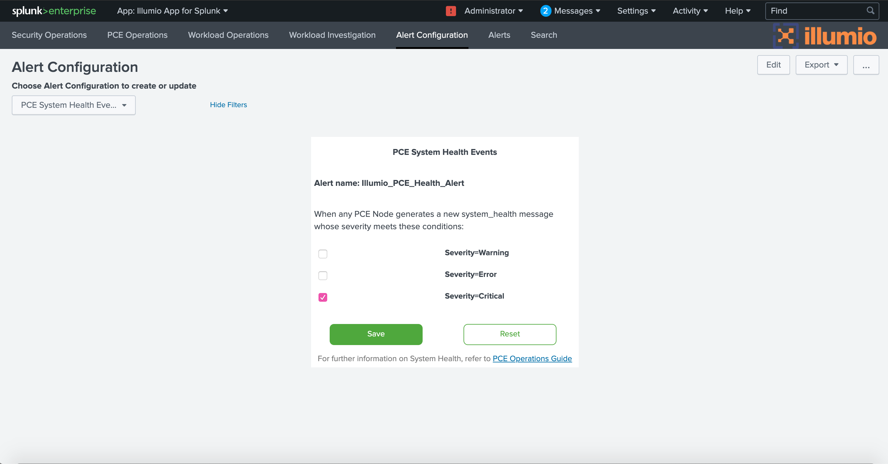 PCE_System_Health_Events_Dashboard_3.2.0